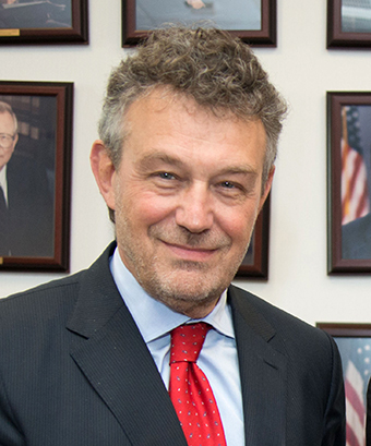 .S. Department of Agriculture (USDA) Animal and Plant Health Inspection Service (APHIS) Administration Kevin Shea at the end of thier disucssion concerning the market access of Polish fruit and vegetables at USDA on Thursday, Aug. 21, 2014. USDA photo by Tom Witham