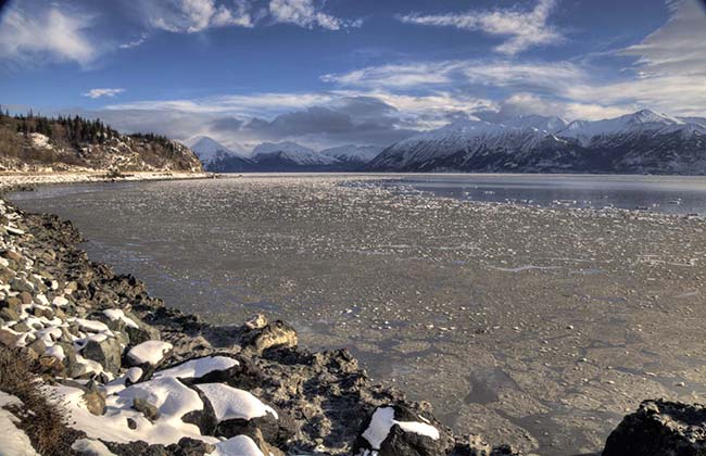 1i Zatoka Turnagain w drodze do Alyeska