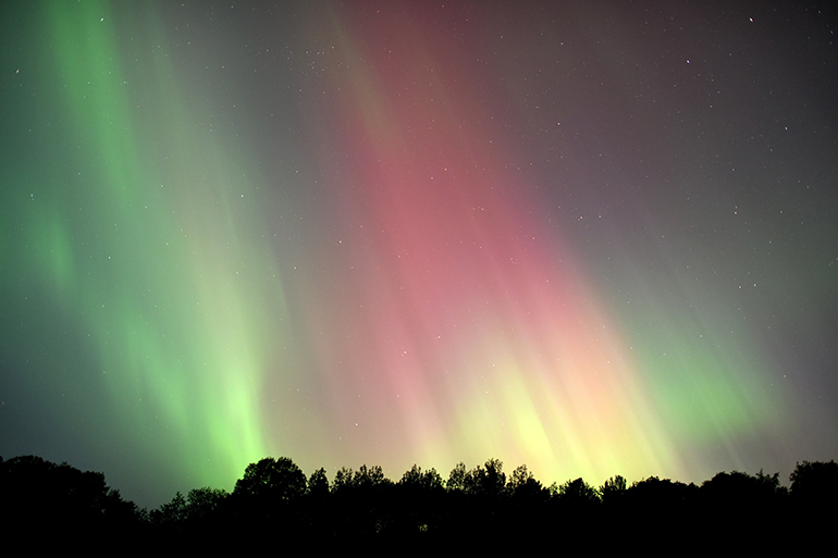 3 Firany Aurory borealis w całej okazałości