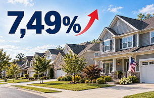 Oprocentowanie kredytów hipotecznych w USA wzrosło do 7.49%, najwyższego poziomu od prawie 3 lat